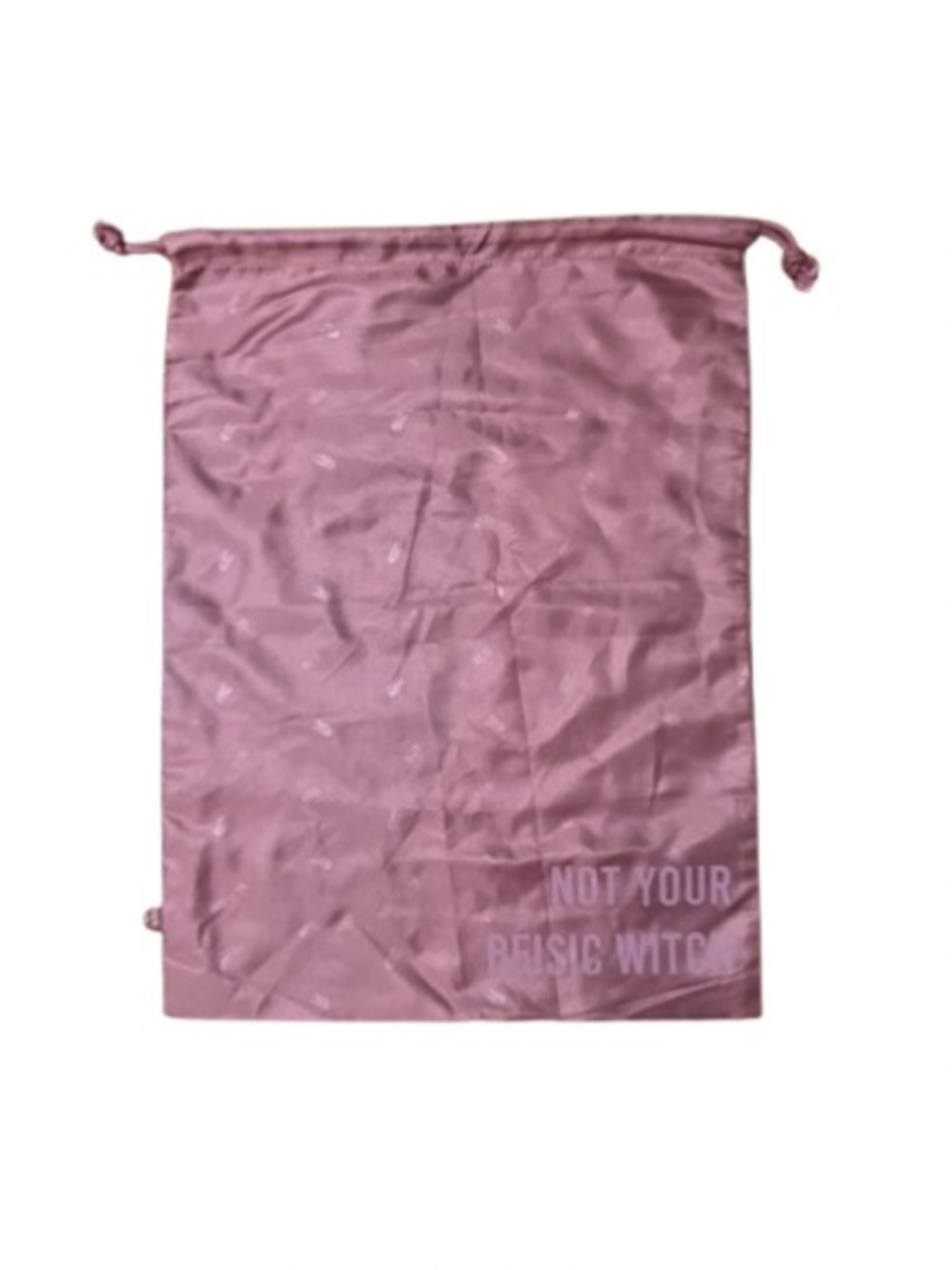 BEIS X WICKED Not Your BEISIC Witch Mauve Drawstring Dust Bag